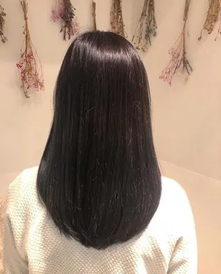 セミロング カラー パーマ はだゆうき @hadadan08のヘアスタイル