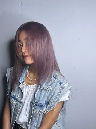 セミロング わたる /カットモデル募集のヘアスタイル