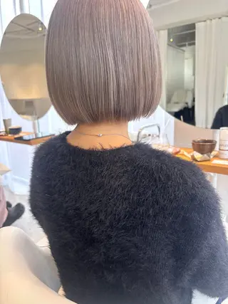 ミディアム カラー 薬院浄水通/ショート /ボブ/rukaのヘアスタイル