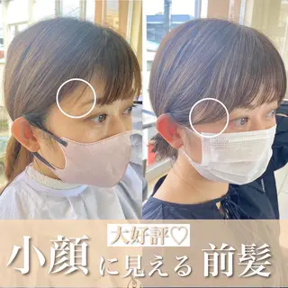 ショート カラー ef西大寺所属・Koyo  ボブ / レイヤースタイルのヘアスタイル