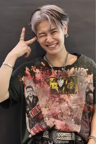 カラー デザインカラー/ ハイトーン/ケイジのヘアスタイル