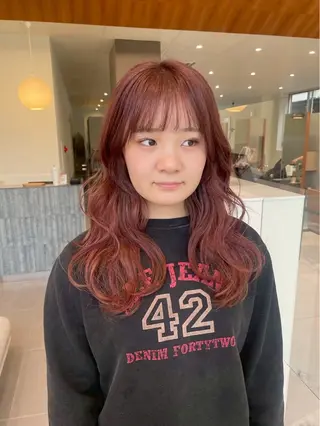 ロング カラー 透明感似合わせカラー 🍀あかり🍀のヘアスタイル