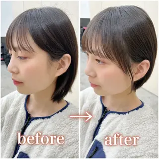 ショート カラー urara/ショート /透明感カラーのヘアスタイル