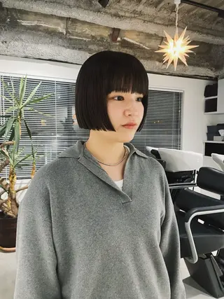 ミディアム groovy所属・groovy SaKura/学大のヘアスタイル