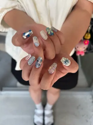 ネイル HAIR & FACE EDGE(エッジ)所属・kiki ._.nailのネイルデザイン