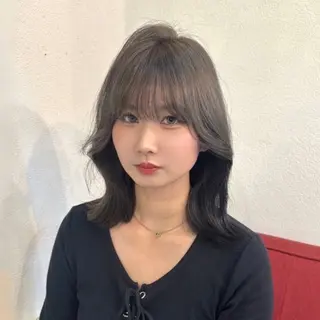 ミディアム レイヤーカット/髪質 改善/Hayatoのヘアスタイル