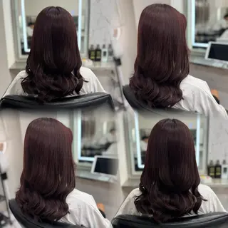 ミディアム カラー JPCY MIRIYAのヘアスタイル