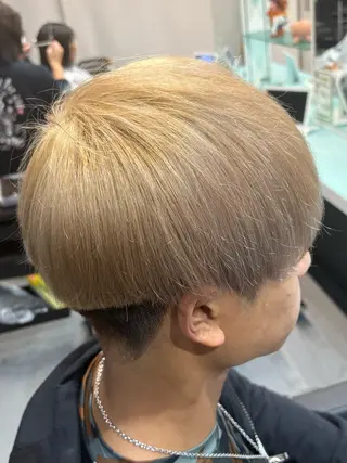 ショート カラー メンズ Aguhair dolce所属・すぐ予約可能⭕️ さかもとゆうきのヘアスタイル