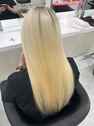 ロング 韓国トレンドヘア🤍 Chima🤍のヘアスタイル