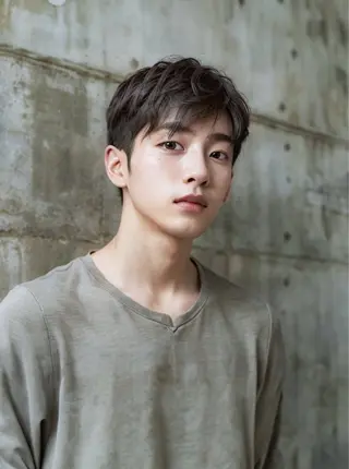 ショート カラー パーマ メンズ LoiLo所属・福岡 舞のヘアスタイル