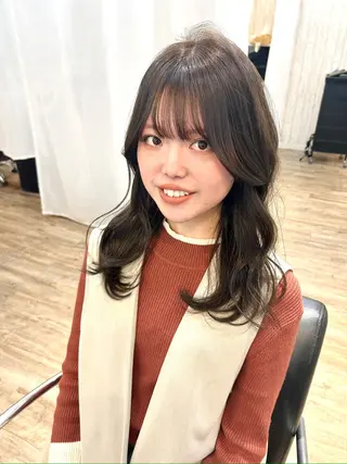 ミディアム カラー PEACE by CITA所属・AKIHIRO🔸 骨格診断/髪質改善のヘアスタイル