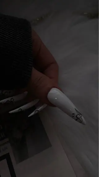 ロング カラー Lii 416のネイルデザイン