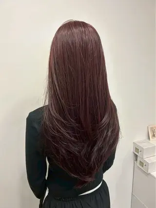 ロング 透明感カラー🩵 /MIHOのヘアスタイル