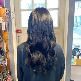 ロング ヘアアレンジ BRITS 渡辺 菜々子のヘアスタイル