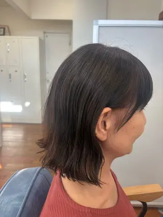 ショート カラー エアービジュー所属・宮越 えこのヘアスタイル