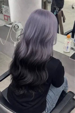 ロング 前田 美里のヘアスタイル