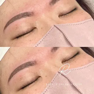 アイブロウ R/🤎 パーマ&ブリーチ🔥のヘアスタイル