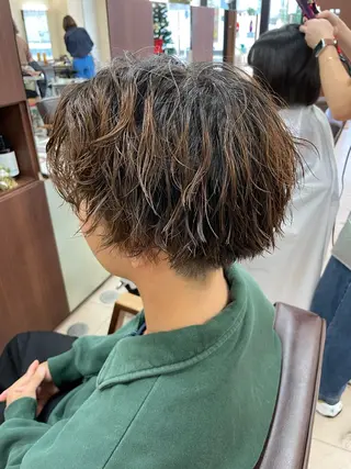 パーマ メンズ 北林 秀悟のヘアスタイル