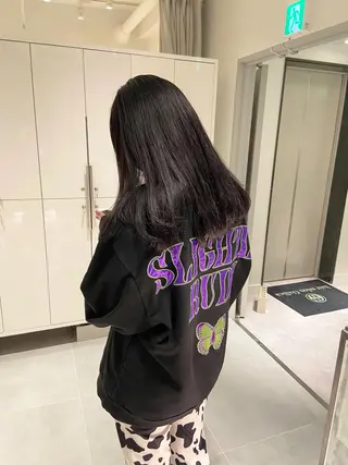 セミロング 🧚つやさらhair 🧚manakaのヘアスタイル