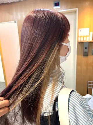 ロング カラー 透明感カラー ゆうだいのヘアスタイル