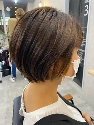 ショート tetote天王寺店所属・SHOTA 大人ショートのヘアスタイル