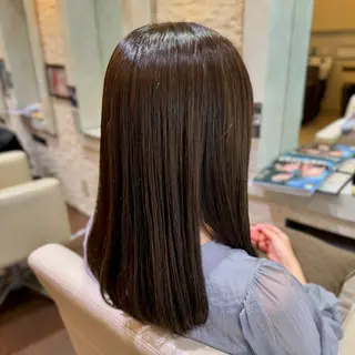 セミロング 本多 美羽のヘアスタイル