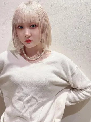 ショート LATTE  渋谷所属・♡レイヤーカット れお♡のヘアスタイル