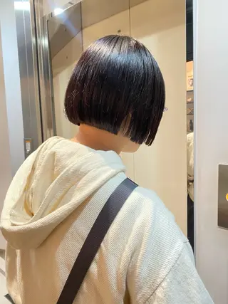 ショート rizu　/ ボブ /ブラウンカラーのヘアスタイル