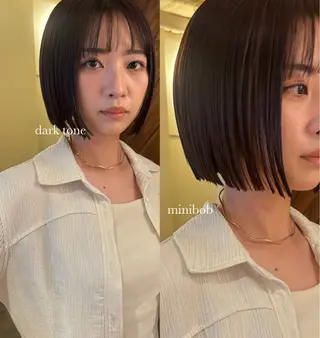 ミディアム カラー ⌇🌹透明感カラー 🌹ᴍᴇɢᴜᴍɪ ⌇のヘアスタイル