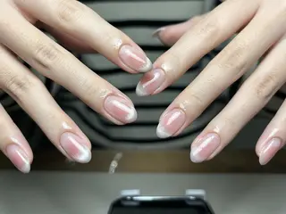 ネイル ki🍒🍒 ki ツルツルネイルのネイルデザイン