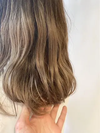 ミディアム spinhair荻野 莉帆のヘアスタイル