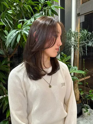 ロング HAIR & MAKE H所属・松下 愛生のヘアスタイル