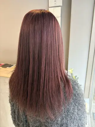 ロング カラー nagano saraのヘアスタイル