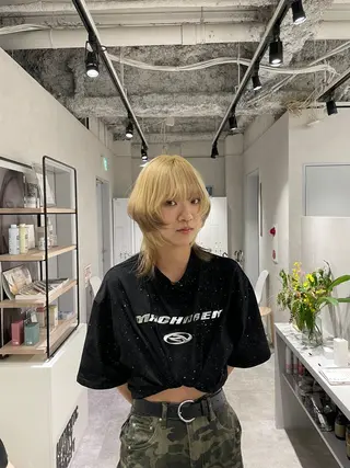 カラー モデル募集中/西梅田 かえで🎀のヘアスタイル