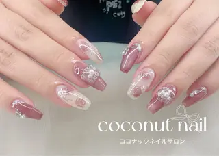 ネイル 神田 ココナッツのネイルデザイン