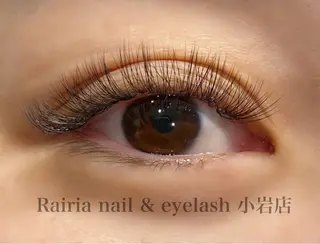 マツエク・マツパ Rairia nail&eyelash所属・Rairia CHIKAのマツエク・マツパデザイン