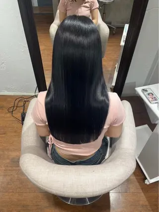 ロング 上川 柚綺のヘアスタイル