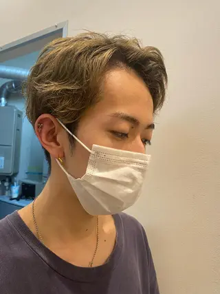 ショート ヘアアレンジ 安澤 彩奈のヘアスタイル