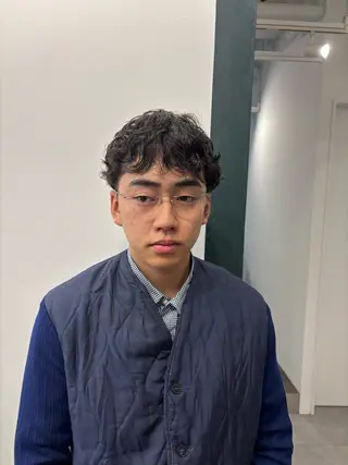 パーマ メンズ MEY HAIR CURLYS所属・パーマ /ボブパーマ Rico💜のヘアスタイル