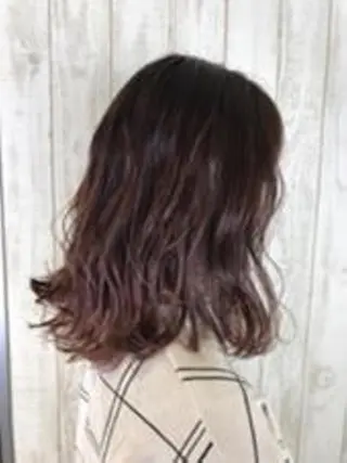 カラー 【元住吉の艶髪の神様 】💓モリモト💓のヘアスタイル