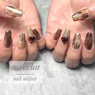 ネイル mi éclat ミ　エクラのネイルデザイン