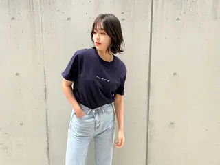 ミディアム amie 錦糸町のヘアスタイル