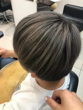 メンズ ショートボブ✨️ 池田芽生のヘアスタイル