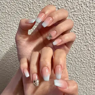 ネイル By moonネイル 🌷ワンホン/韓国風のネイルデザイン