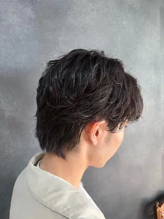 パーマ メンズ 10〜20代垢抜けメ ンズ特化/かのんのヘアスタイル