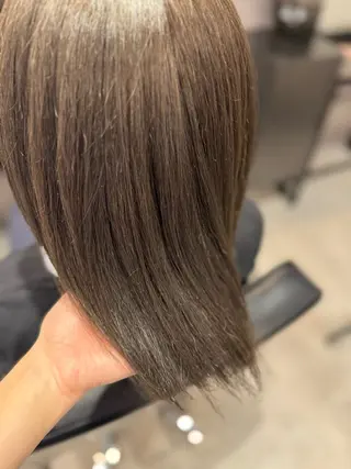 ミディアム カラー ink Runaのヘアスタイル