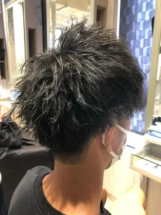 ショート メンズ 一戸 拓斗のヘアスタイル