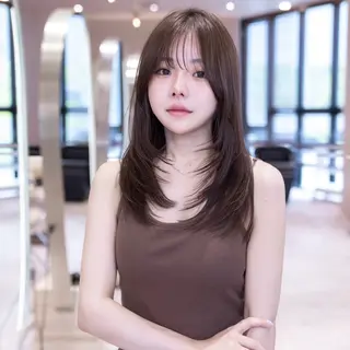 セミロング driP. by HAVANA原宿所属・原宿/韓国/髪質改善 /レイヤー/ボブのヘアスタイル