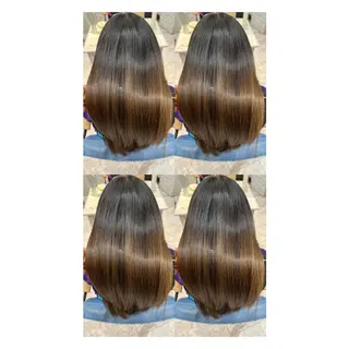 ロング カラー 店長✨レイヤー✖️ 髪質改善✖️韓国ヘアのヘアスタイル