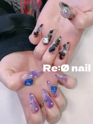 ネイル Re:Ø nail 🩵TSUJIのネイルデザイン